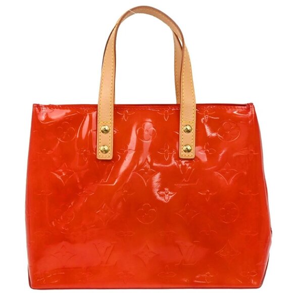 Louis Vuitton Red Vernis Reade PM Tote Handbag - Picture 1 of 10